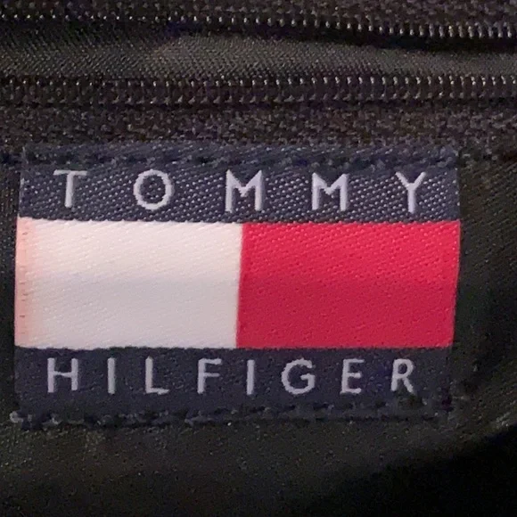 NWOT Tommy Hilfiger black evening bag purse with long strap small - Picture 6 of 9